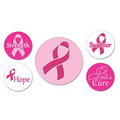 Pink Ribbon Buttons